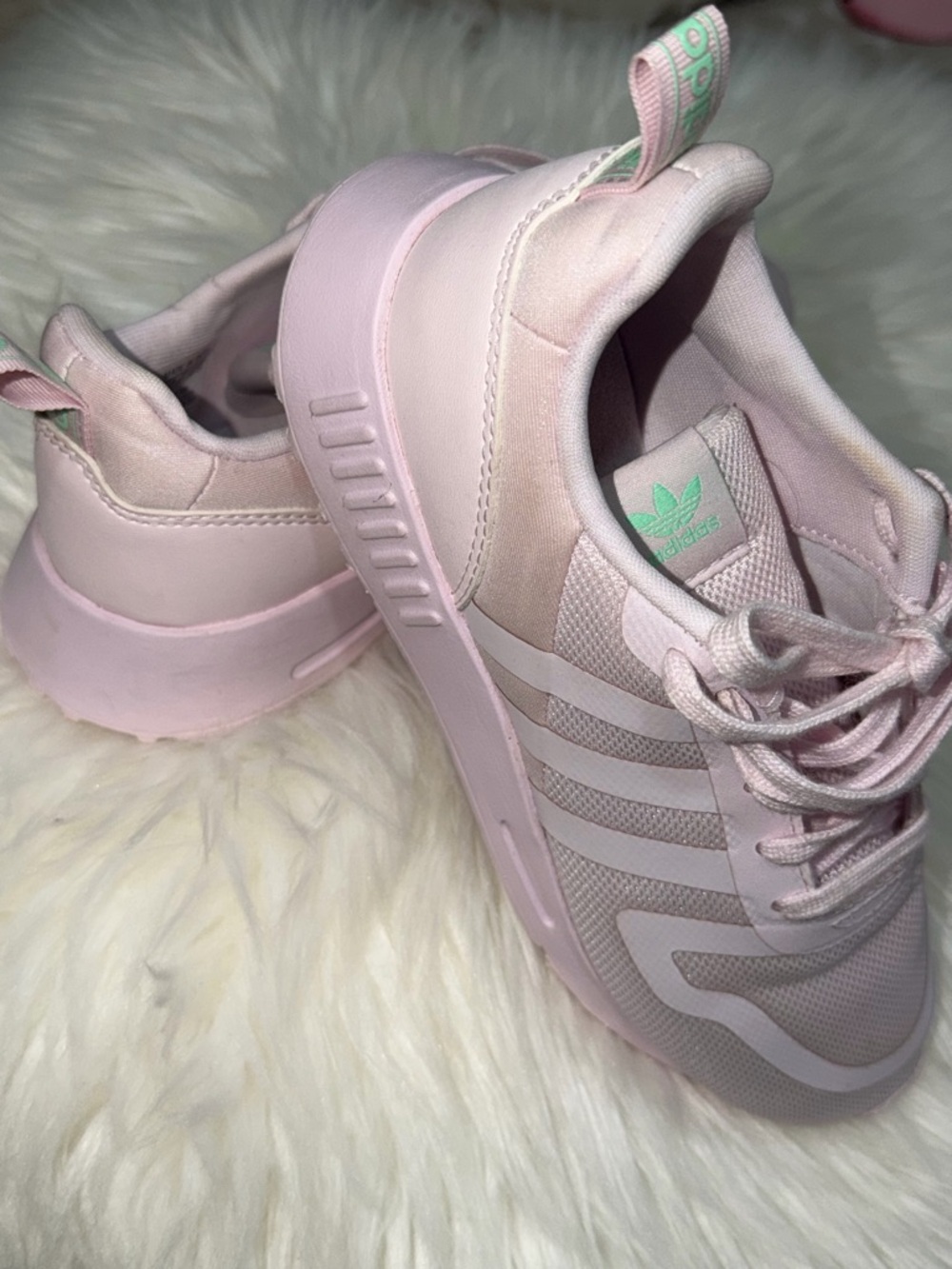 adidas Girl’s Light Pink Athletic Sneakers